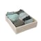 Simplify 50% polyester + 30% PP non-woven + 20% paperboard, Cream, 12.01 in W, 14.02 in D, 14.02 in L 25515-FEJ - alternate 2